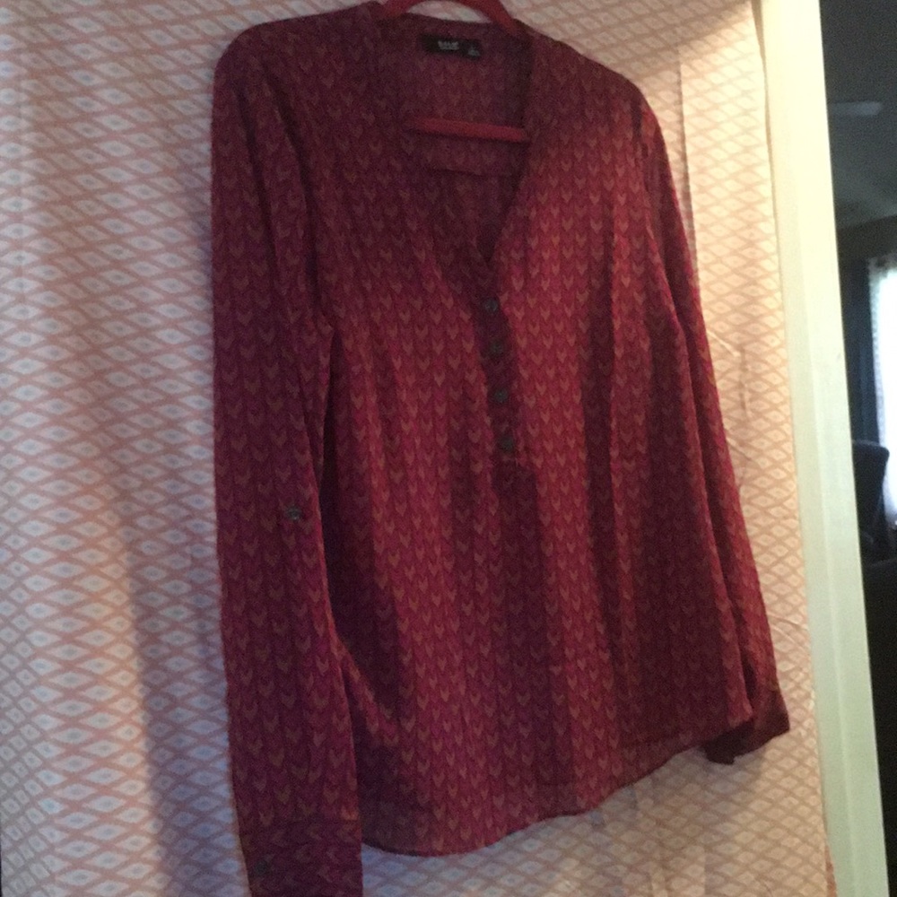 Brand new Aztec print blouse